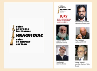 News about Judgment of 21st International Salon Of Anti war Cartoon Contest-Serbia