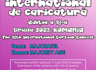 International Caricature Salon, 18th Edition, 2023, Brăila, Romania