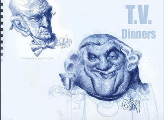 Gallery of caricature by Thomas Fluharty-USA