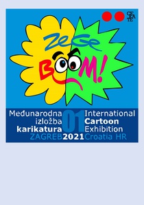 Catalog of the 1st International Cartoon Exhibition, Zagreb 2021, Croatia