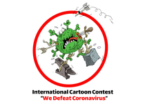 International Cartoon Contest " We Defeat Coronavirus"