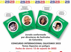 Jury Members Of The 29th.International Calicomix Festival /Colombia,2022