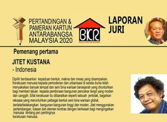 JURY’S REPORT - International Cartoon Competition & Exhibition Malaysia 2020