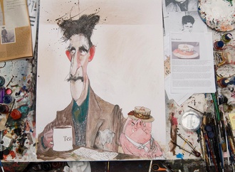 Gallery of Cartoons by Ralph Steadman- England 2