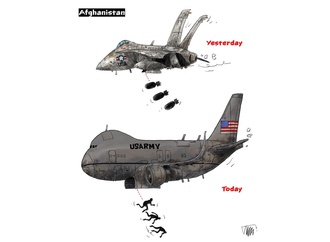 Cartoonists around the world reacted to the events in Afghanistan