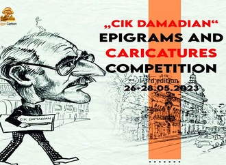 "CIK Damadian" 3rd Cartoon and Epigram Festival 2023 Botosani Romania