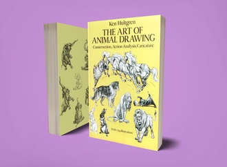 The Art of Animal Drawing author Ken Hultgren-136 pages