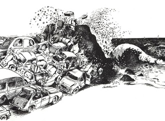 Gallery of Car Cartoons by Claude Serres-France
