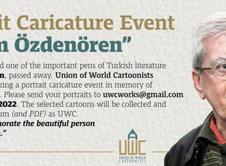 Portrait Caricature Event “Rasim Özdenören”,Turkey,2022