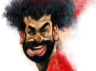 mo salah procreate sketch