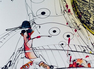 Gallery of Cartoons by Ralph Steadman- England 2