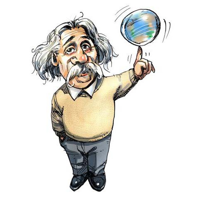 Albert Einstein | Anton Atzenhofer | Germany - Irancartoon