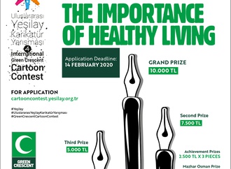 4th International Green Crescent Cartoon Contest Turkey