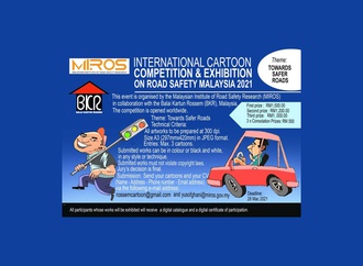 Winners| International Cartoon Competition On Road Safety -Malaysia 2021