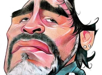 Gallery of Caricature about Diego Maradona