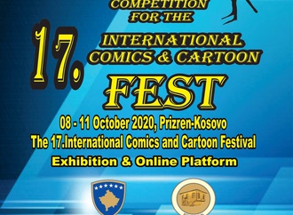 17th edition of International Comics and Cartoon festival competition in Kosovo/2020