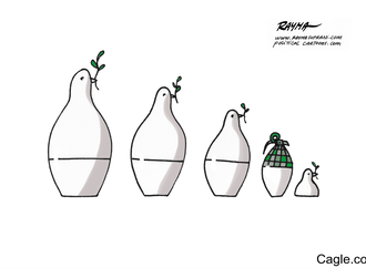 Gallery of Cartoons by Rayma Suprani From Venezuela