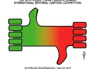 24th World Press Freedom Canada International Editorial Cartoon Contest