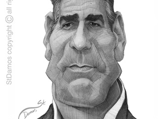 Gallery of Caricatures by Stavros Damos From Greece