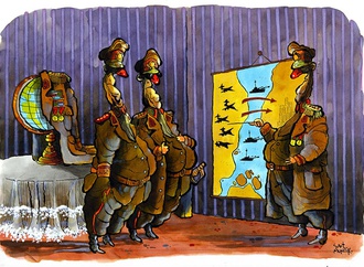 Gallery of Cartoons by Sait Munzur From Turkey
