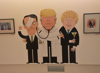 Gallery of exhibition world press cartoon-Portugal 2021