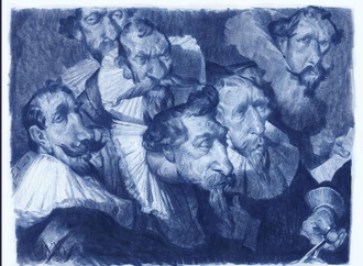 study of the master Rembrandt’s