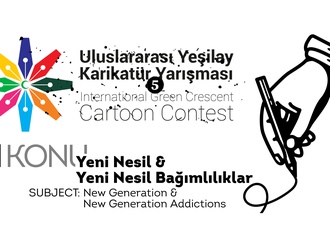 The 5th International Green Crescent Cartoon Contest,Turkey 2021
