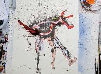 Gallery of Cartoons by Ralph Steadman- England 1