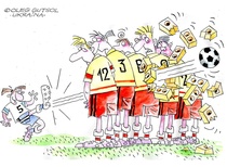 Section Cartoon | International World Cup Football Contest 2022