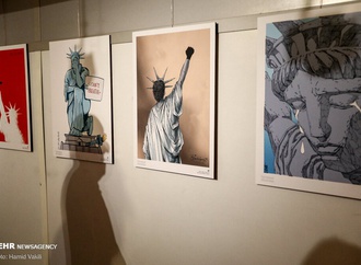 Gallery of "I Can't Breathe" Cartoon Exhibition