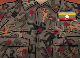 Myanmar soldier
