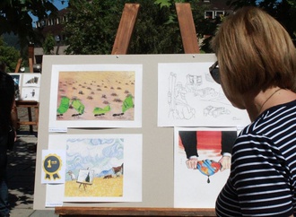 Exhibition of the 5th international cartoon contest Kolasin Montenegro 2020