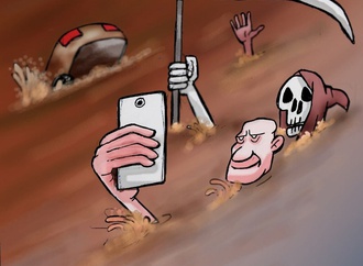 Gallery of cartoon by Hossein Naghib-Iran