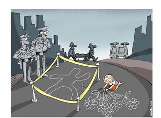 Gallery of Cartoon  by Alfredo Martirena -Cuba
