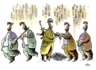 Gallery of Cartoons by Sait Munzur From Turkey