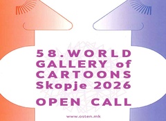 58th WORLD GALLERY of CARTOONS – Skopje 2026