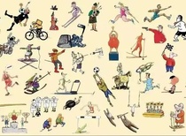 Winners:2022 Hangzhou (Binjiang) First International Sports Humor Painting Exhibition