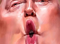 Gallery of caricature by Derek Brennan - USA