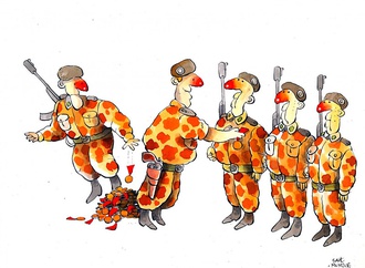 Gallery of Cartoons by Sait Munzur From Turkey