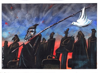 Gallery of Finalists KalDer Bursa Cartoon Contest-Turkey 2023