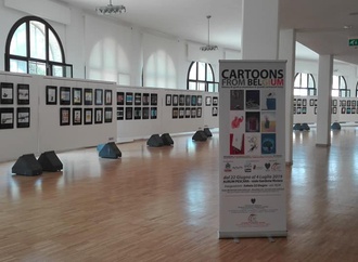 Opening ceremony of ‘Cartoons from Belgium’ in Pescara