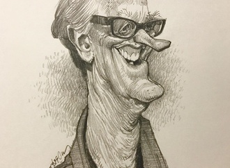 peter fonda pencil sketch