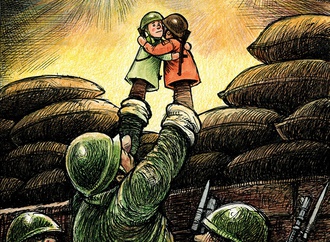 the war