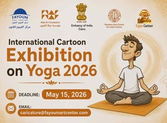 International Cartoon Exhibition on Yoga-Egypt  2026