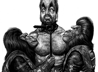Gallery of Caricatures by Ricardo Martinez From  Chile