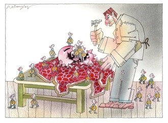 Gallery of Finalists KalDer Bursa Cartoon Contest-Turkey 2023
