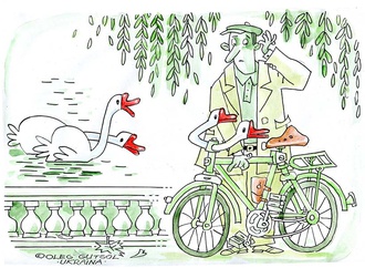 Gallery of Cartoon by Oleg Gutsol-Ukraine