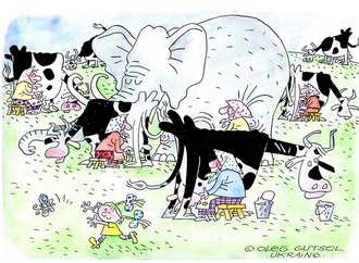 Gallery of Cartoon by Oleg Gutsol-Ukraine