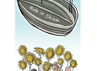 Gallery of Cartoon by Mahnaz Yazdani-Iran
