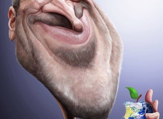 steve jobs by arash foroughi iran